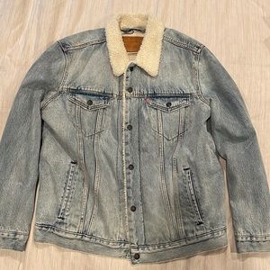 Levi’s Premium Sherpa Trucker Jacket